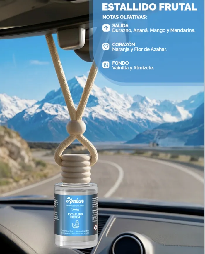 Difusor de Autos Ámbar  2