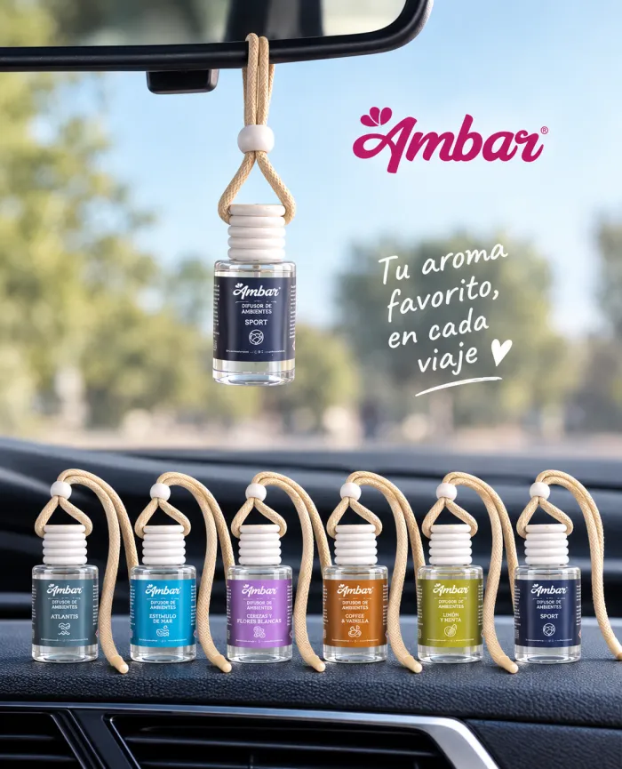 Difusor de Autos Ámbar  2