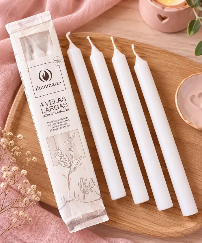 Velas corte de Luz Iluminarte