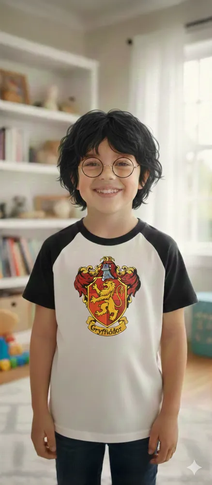 Remeras casas de Howgarts