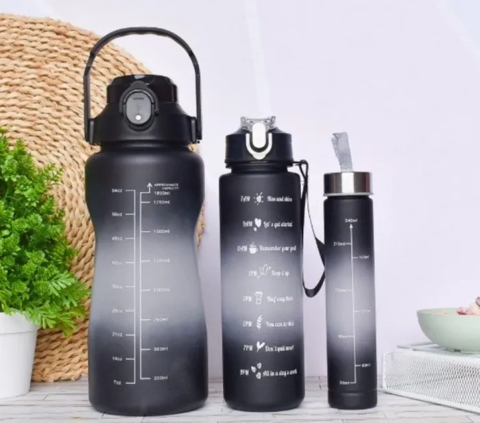 Set x3 botellas motivacionales