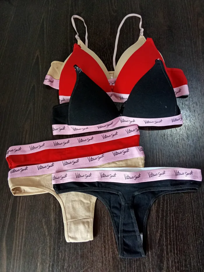 Conjunto de lencería - Corpiño y cola less 2