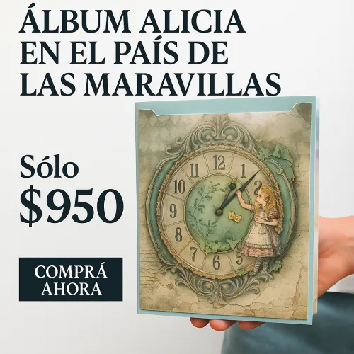 Álbum Alicia en el país de las maravillas.