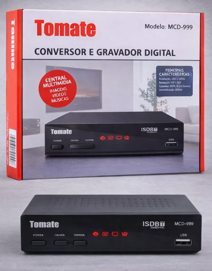 Conversor digital para TV analógicas 