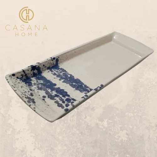 Bandeja Rectangular de cerámica 