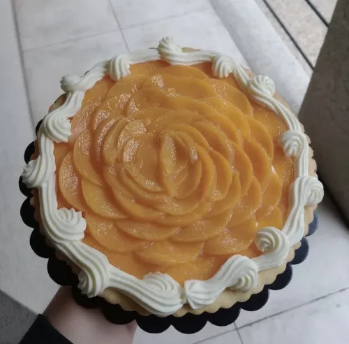 Tarta de durazno 🍑 