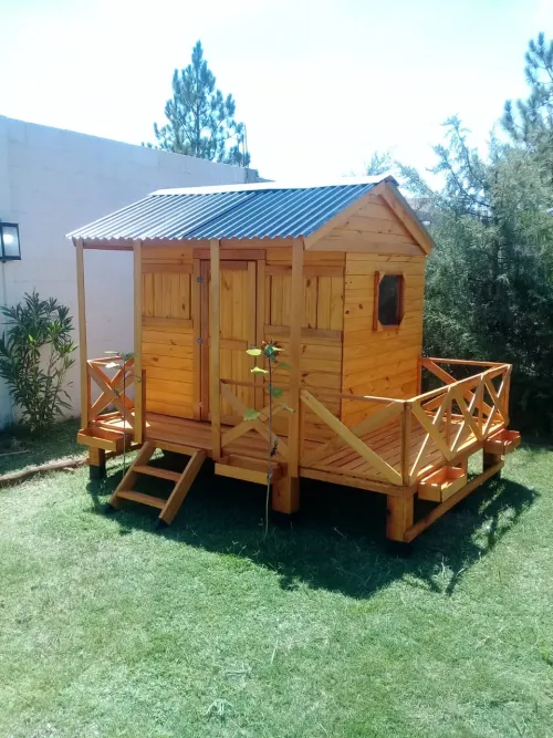 casitas para niños color natural 1