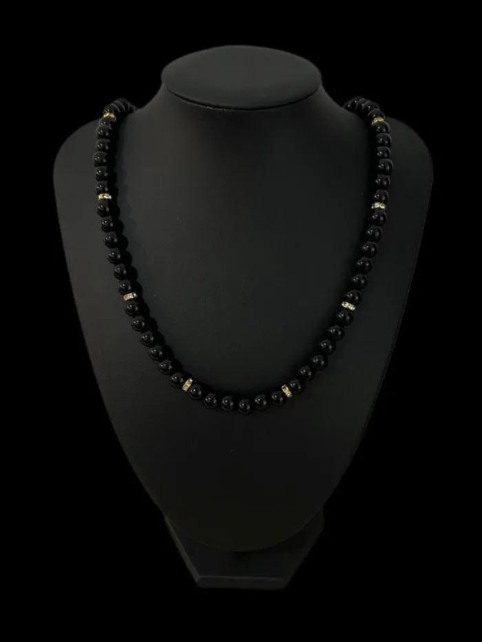 Collar de perlas Black 