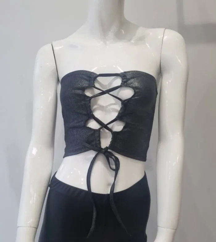 Top tiras y escote "Betty" 