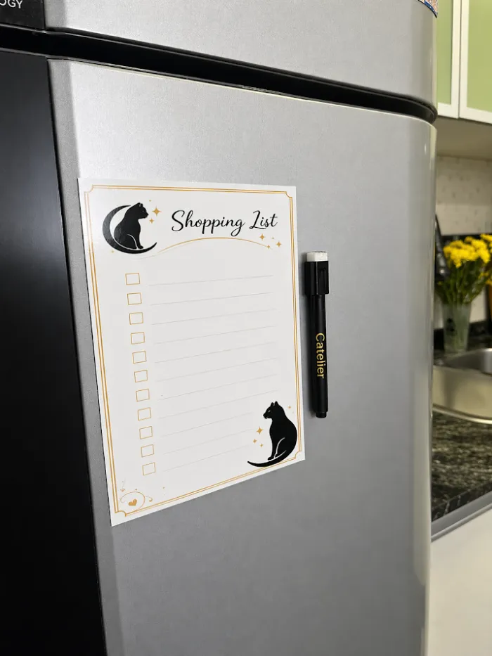 Pizarra shopping list! *incluye marcador con imán 