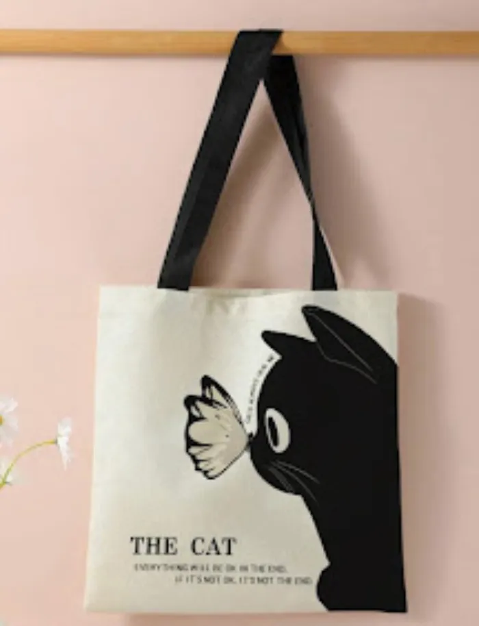 Tote (gato y mariposa)