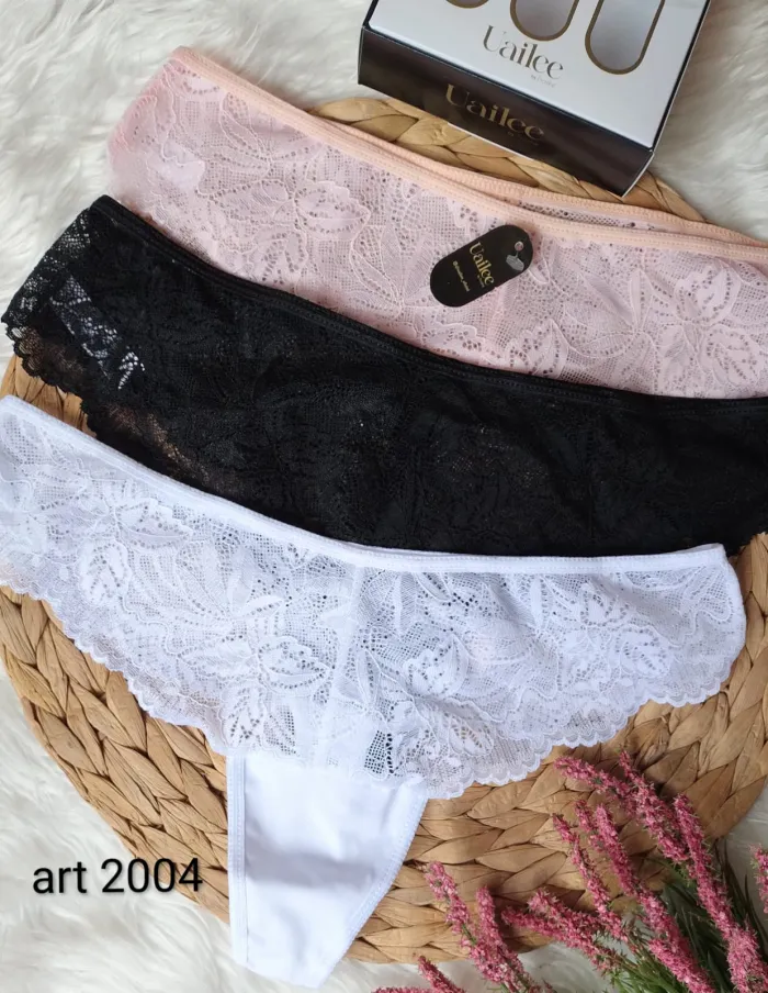 Pack de 3 un. Encaje "UAILEE"