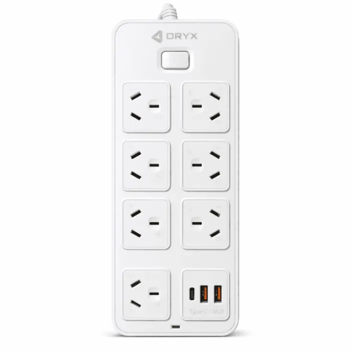 ZAPATILLA OR-EC72M/ 7 ENTRADAS + 2 USB + 1 TC