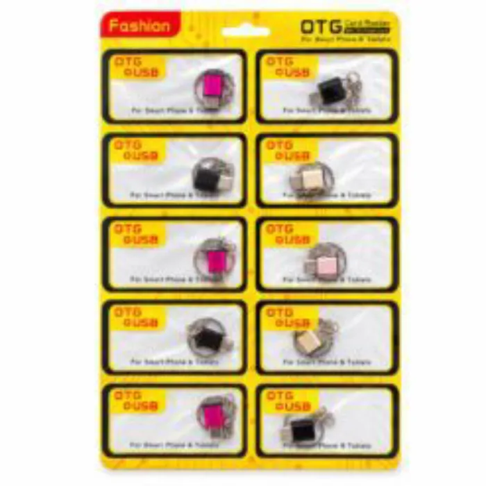 LLAVERO OTG MICRO – TIPO C X 10