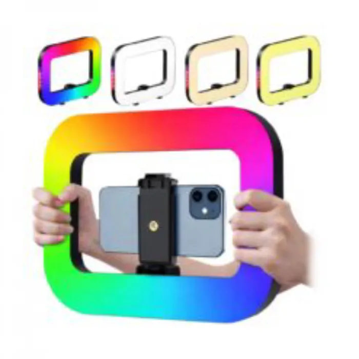 ARO FLASH LED SELFIE RECTANGULAR 28X22 SIN TRIPODE