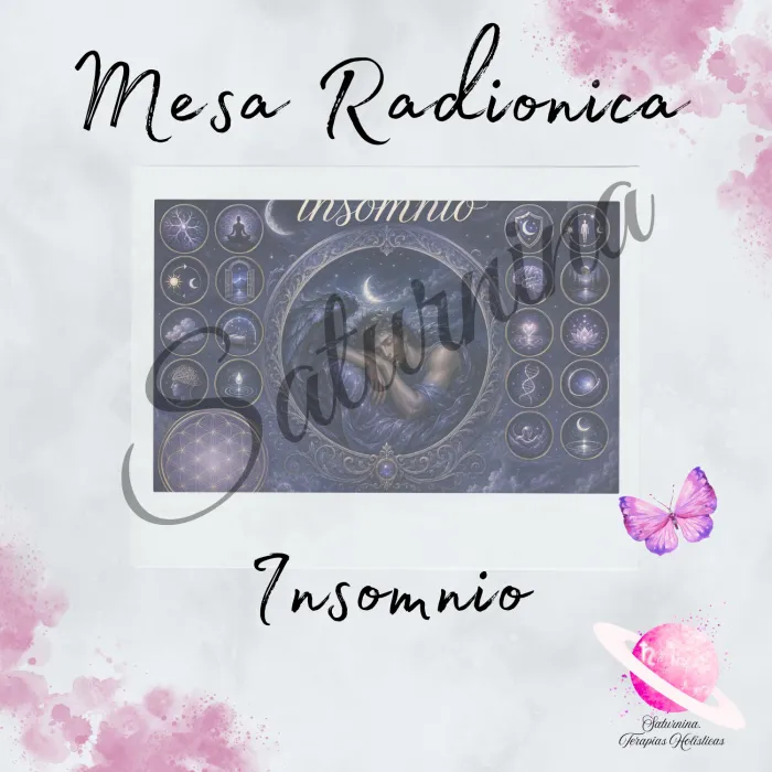 Mesa Radiónica Cuántica Insomnio