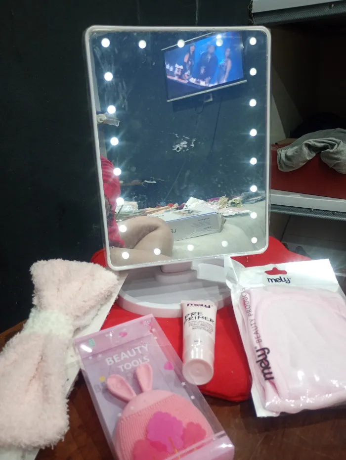 Espejo LED con cable usb 