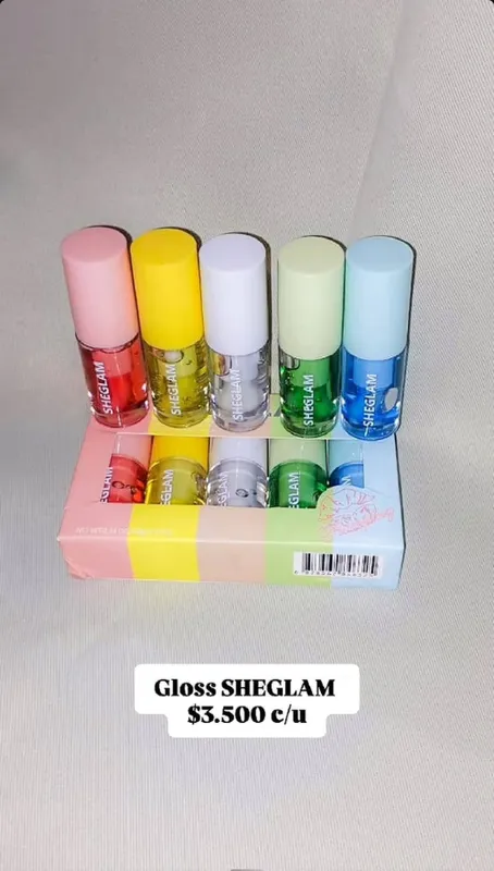 Gloss SHEGLAM y FAT OIL, por unidad 