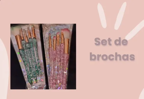 Set de brochas y brocha para aplicar mascarillas 