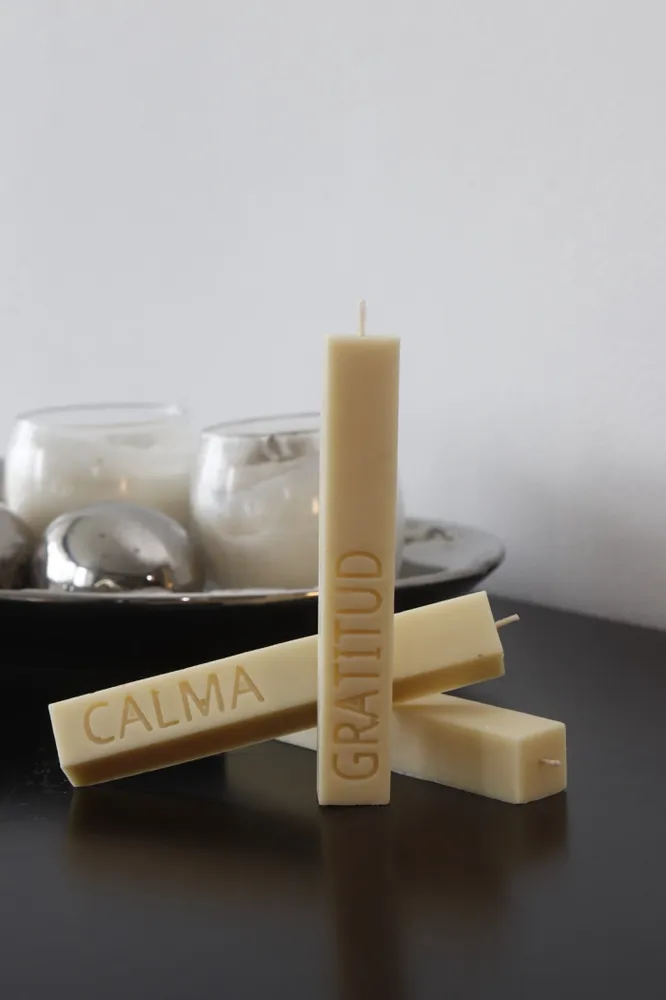 Vela Decorativa Frase 2