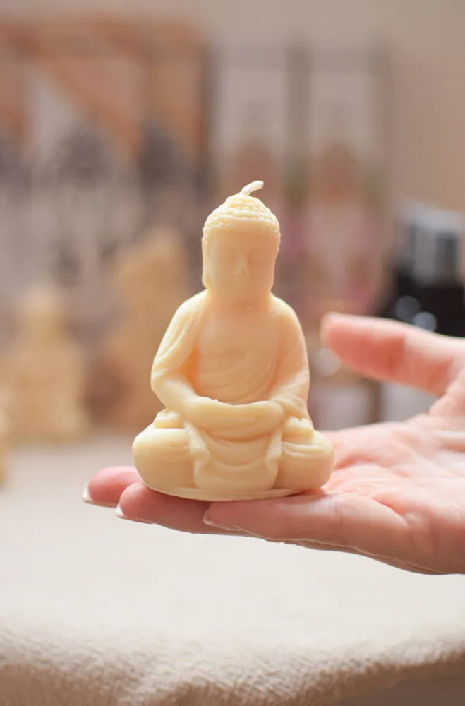 Vela Decorativa Buda 