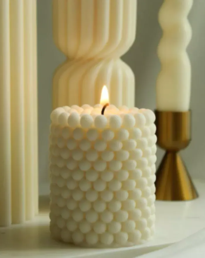Vela Decorativa Bumble Cilindrica