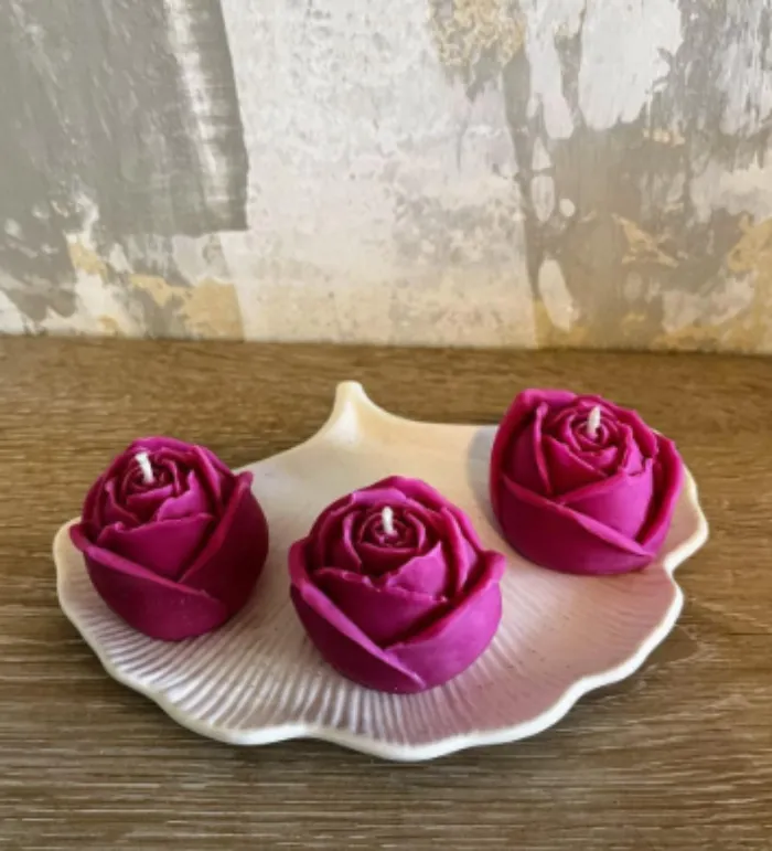 Vela Souvenir Rosa 