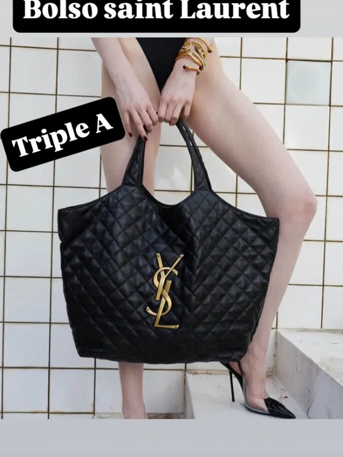 Cartera triple A (Saint Laurent)