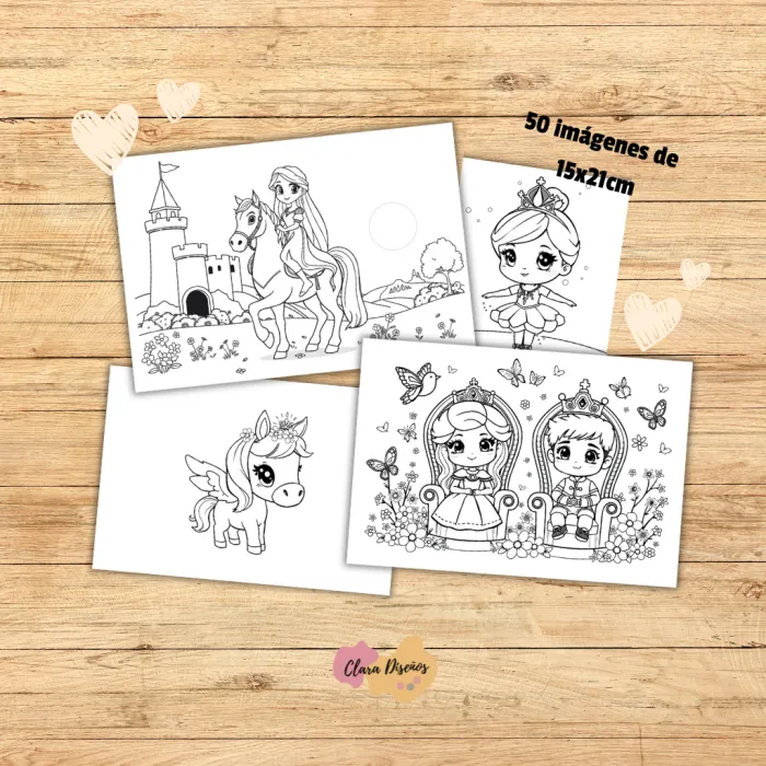 Libro para pintar_PRINCESAS 2