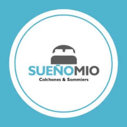 Logo de colchonería sueño mio