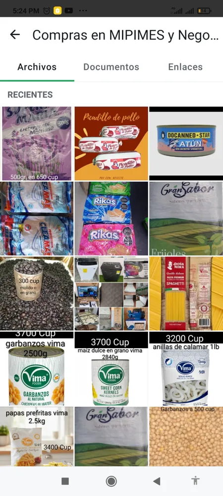 COMPRAS EN MIPIMES