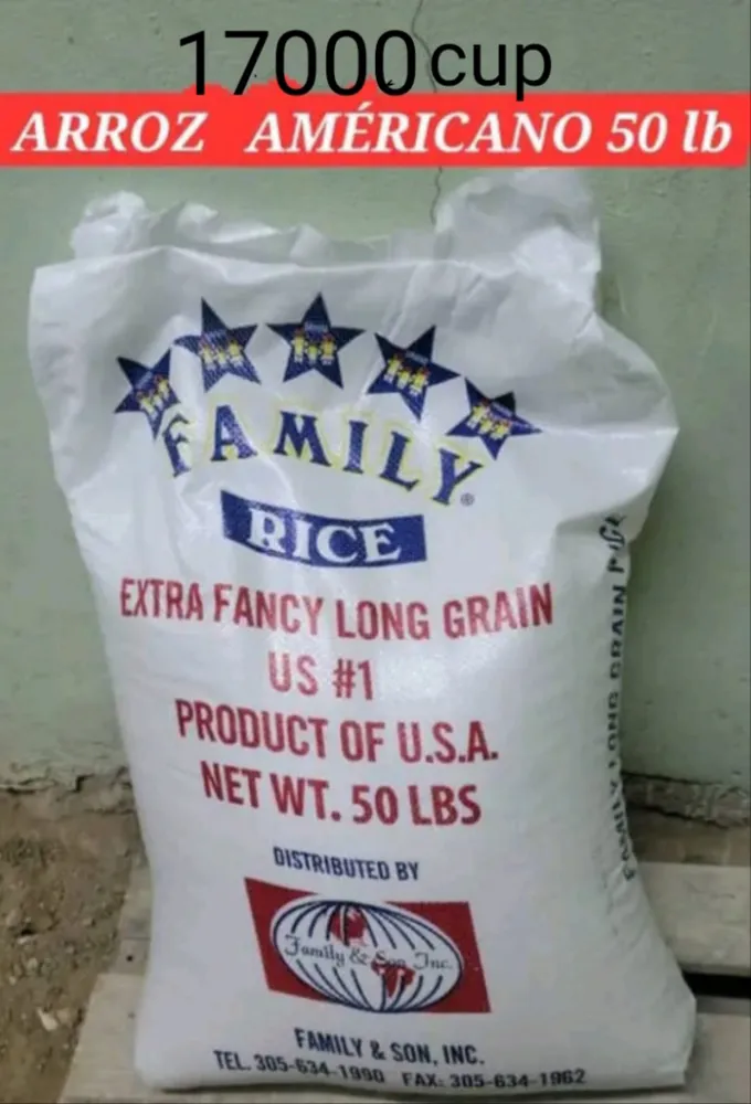 Sacos de arroz 