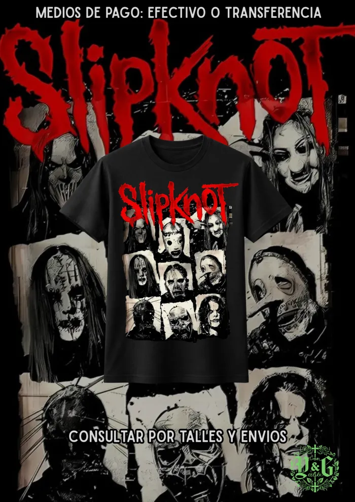 Promo Gorra + Remera + Taza Slipknot  2