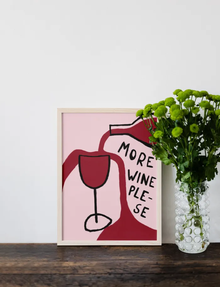 Más vinito por favor