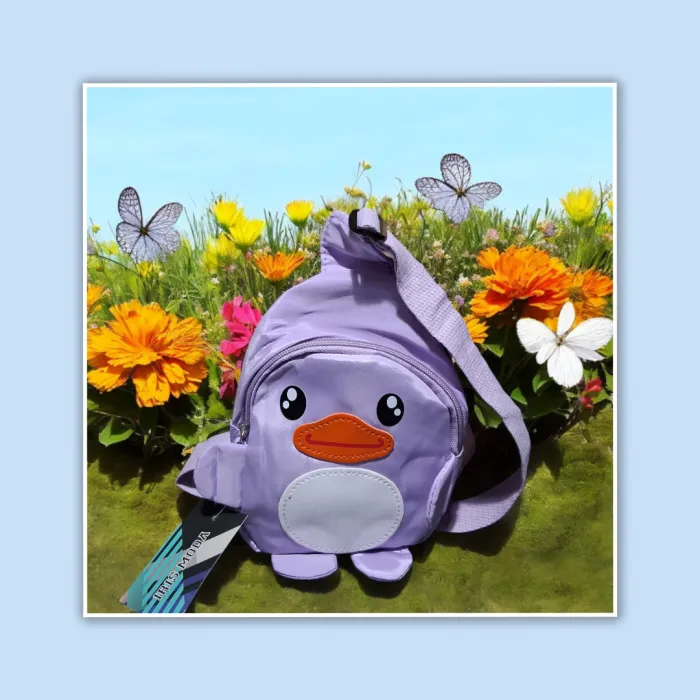 Morral infantil tira cruzada 20x14x6 cm