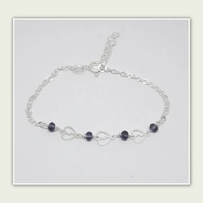 Pulsera Plata 17 a 20 cm