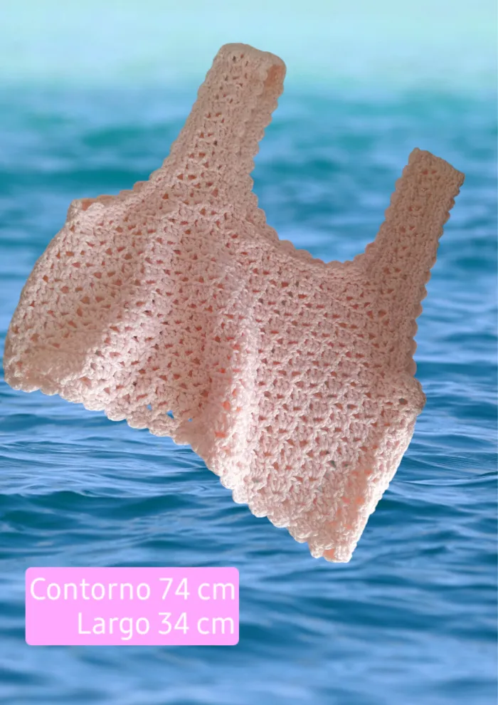 Remera tejida crochet