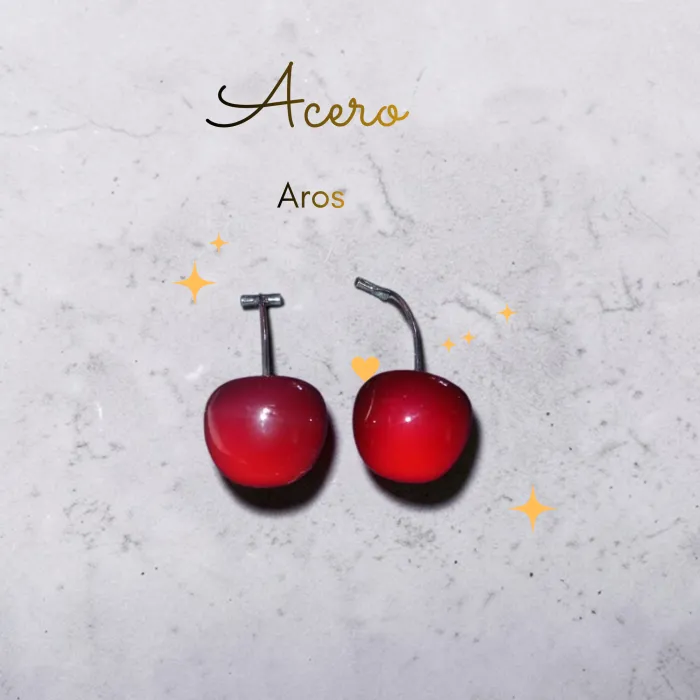 Aros de Acero en Forma de Cereza