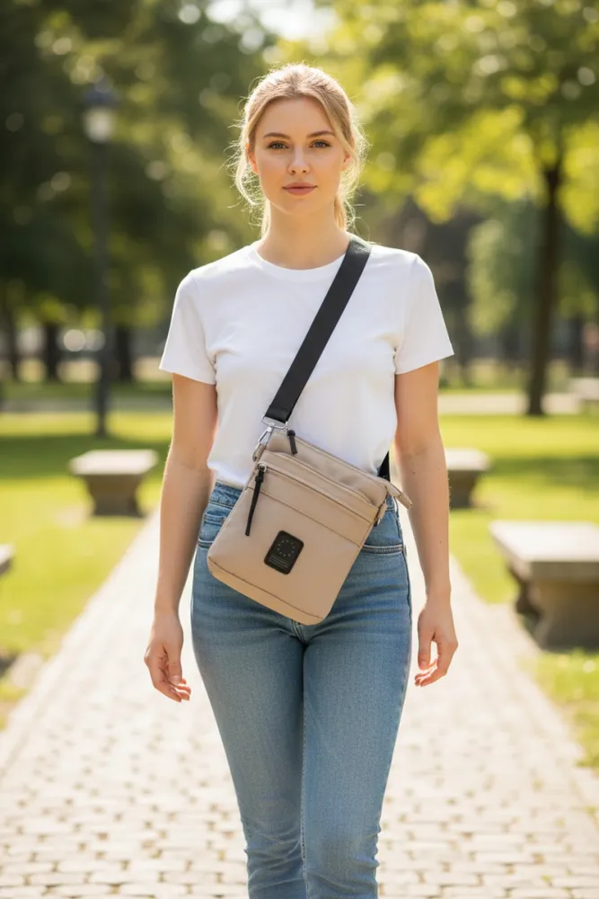 Bandolera Casual Moderna 22x18x6.5 cm