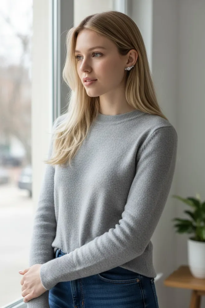 Aros de Plata con Cristales 2