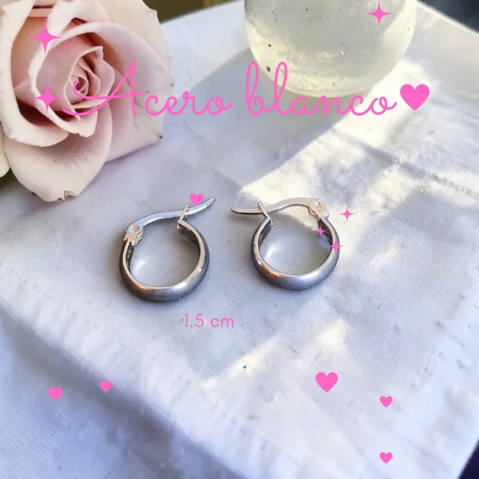 Aros de Acero Blanco