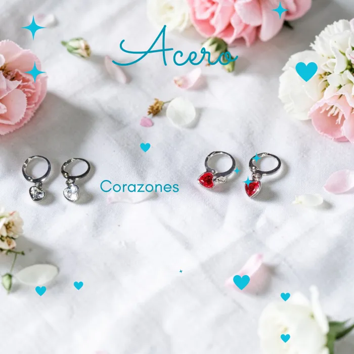 Aros de Acero con Corazones