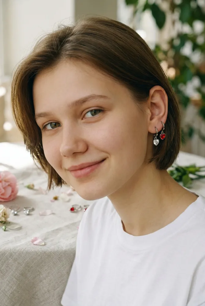 Aros de Acero con Corazones 2