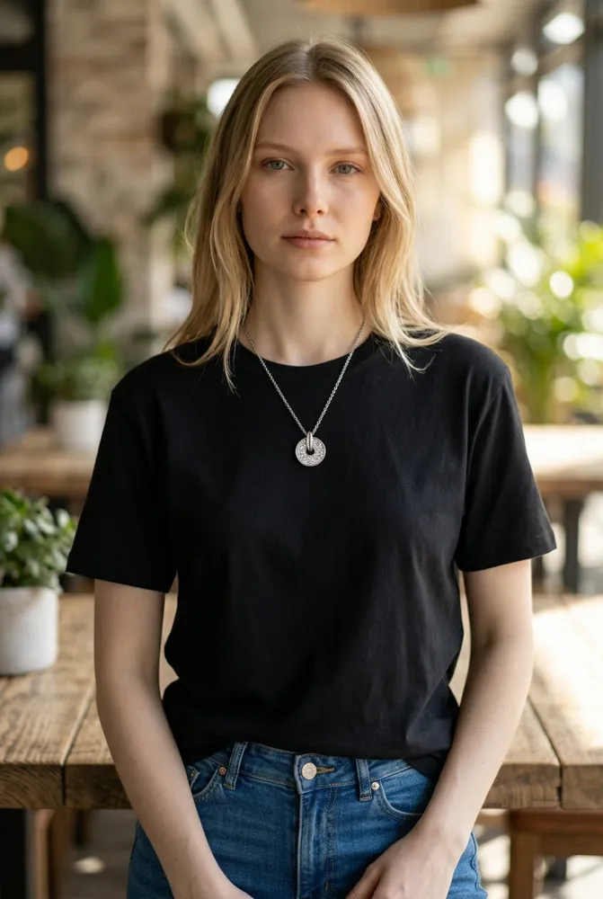 Collar Ruedita de Acero con Cubic 2