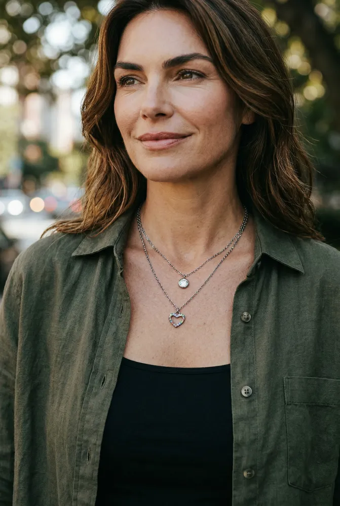 Collar Doble de Acero Multicolor 2