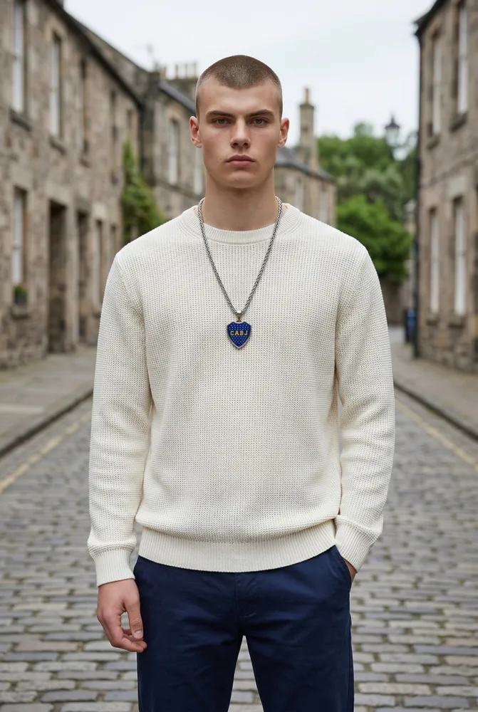 Collar Acero CABJ Boca Juniors 2