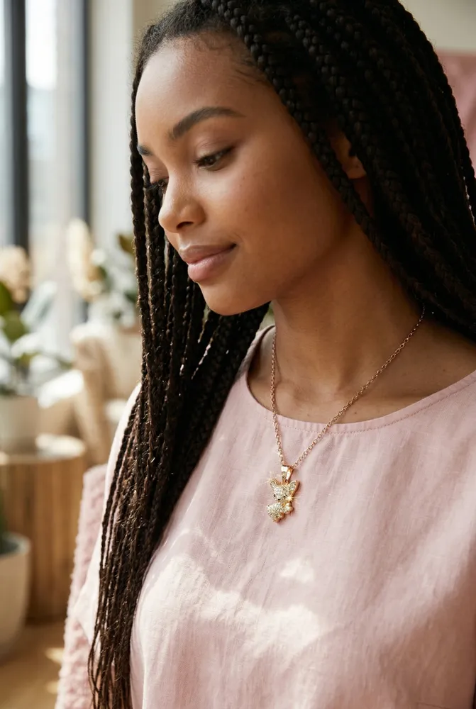 Collar Perrito con Micropavé 2