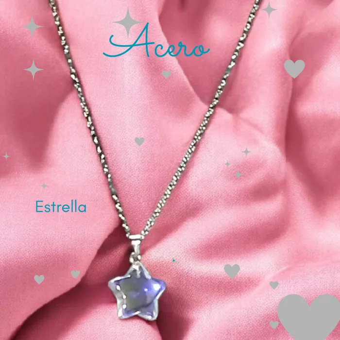 Collar Estrella de Acero