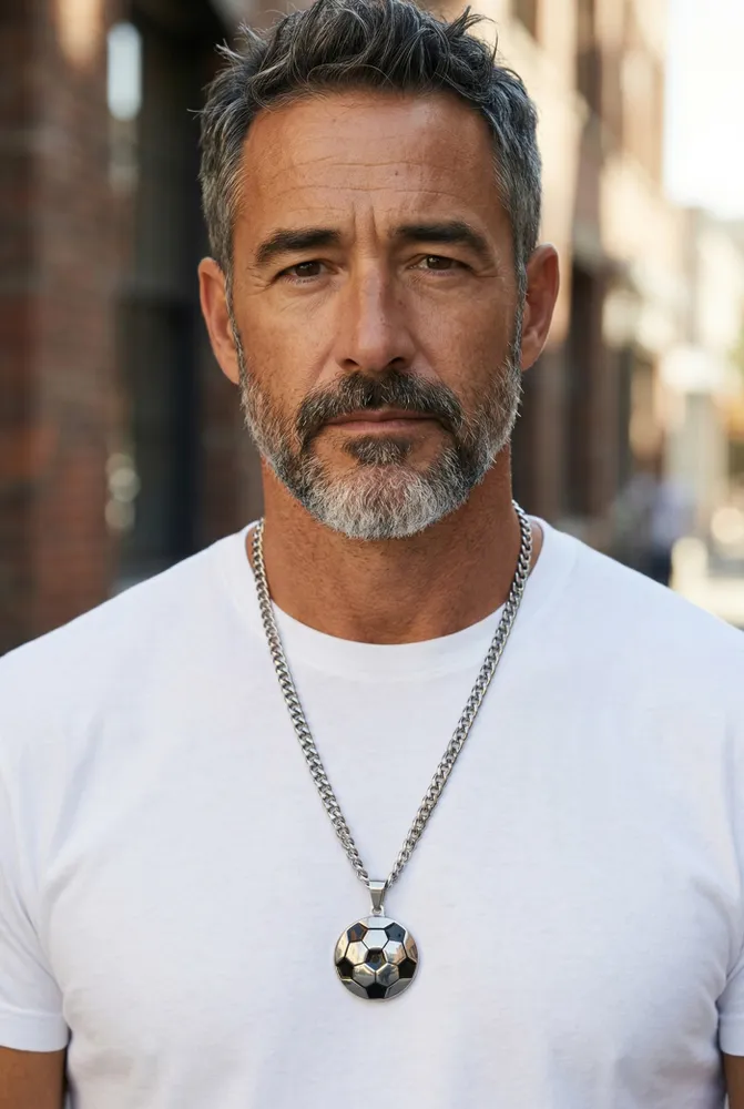 Collar de Acero Pelota de Fútbol 2