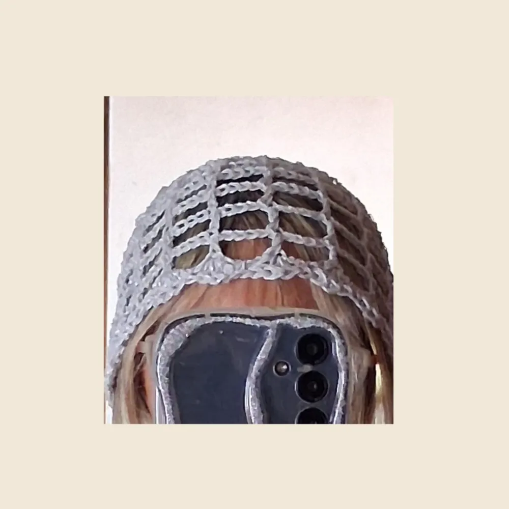Gorro casquete crochet 1